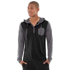 Chaz Kangeroo Hoodie-XL-Black